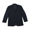 Dolce & Gabbana Navy Three-Button Tailored Blazer Jacket