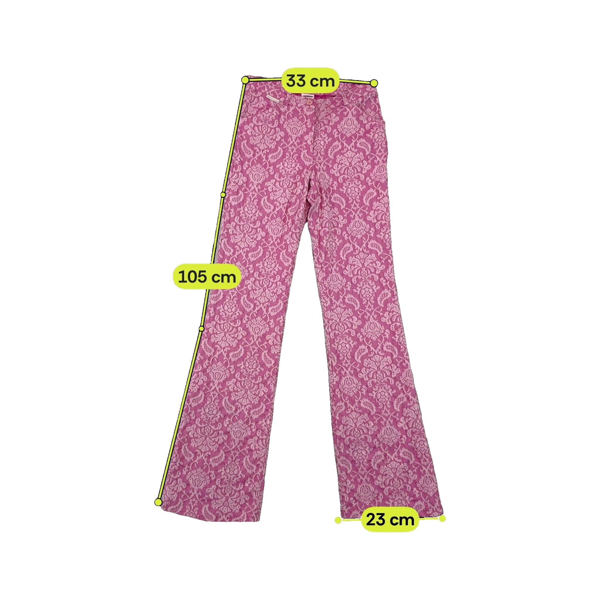Americo Tavar Damask Flare Pants