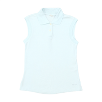 Belfe Sleeveless Cotton Pique Polo Shirt