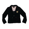 Calvin Klein Jeans Crest Patch Single-Button Blazer Jacket