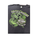 T-shirt Harley-Davidson Bourbon Street em algodão com estampado de Caveira