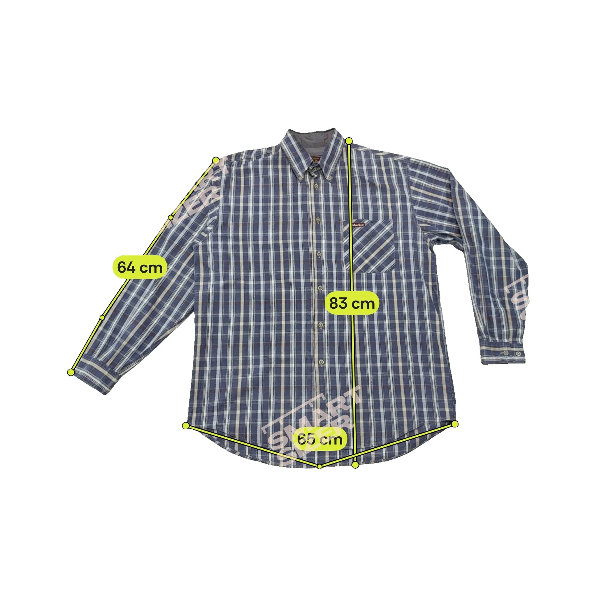 Camisa Marlboro Classics em xadrez