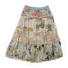 Sandro Ferrone Paris Patchwork Floral Tiered Skirt (repriced)