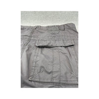 Infinity Man Gray Cotton Utility Cargo Pants