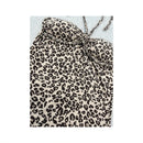Tally Weijl Leopard Print Ruched Halter Blouse
