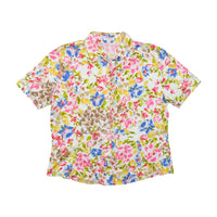 Nara Camicie Floral Print Button Up Shirt