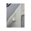 Z&D Fashion Contrast Stitch Full Zip Wool Sweater