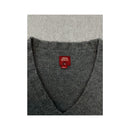 Miss Sixty Gray V-Neck Lambswool Sweater