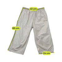 Champion Vintage Beige Athletic Nylon Capris