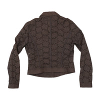 Marella Floral Eyelet Cotton Jacket