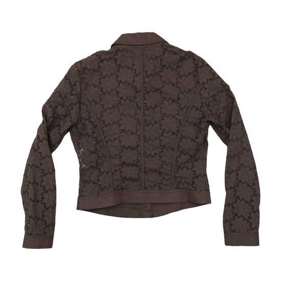 Marella Floral Eyelet Cotton Jacket