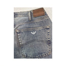 Armani Jeans Light Wash Straight Leg Denim Jeans