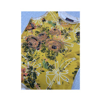 GURU Beaded Floral Cotton Tank Top
