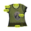 T-shirt Vive Maria em Rede com a Virgem Maria