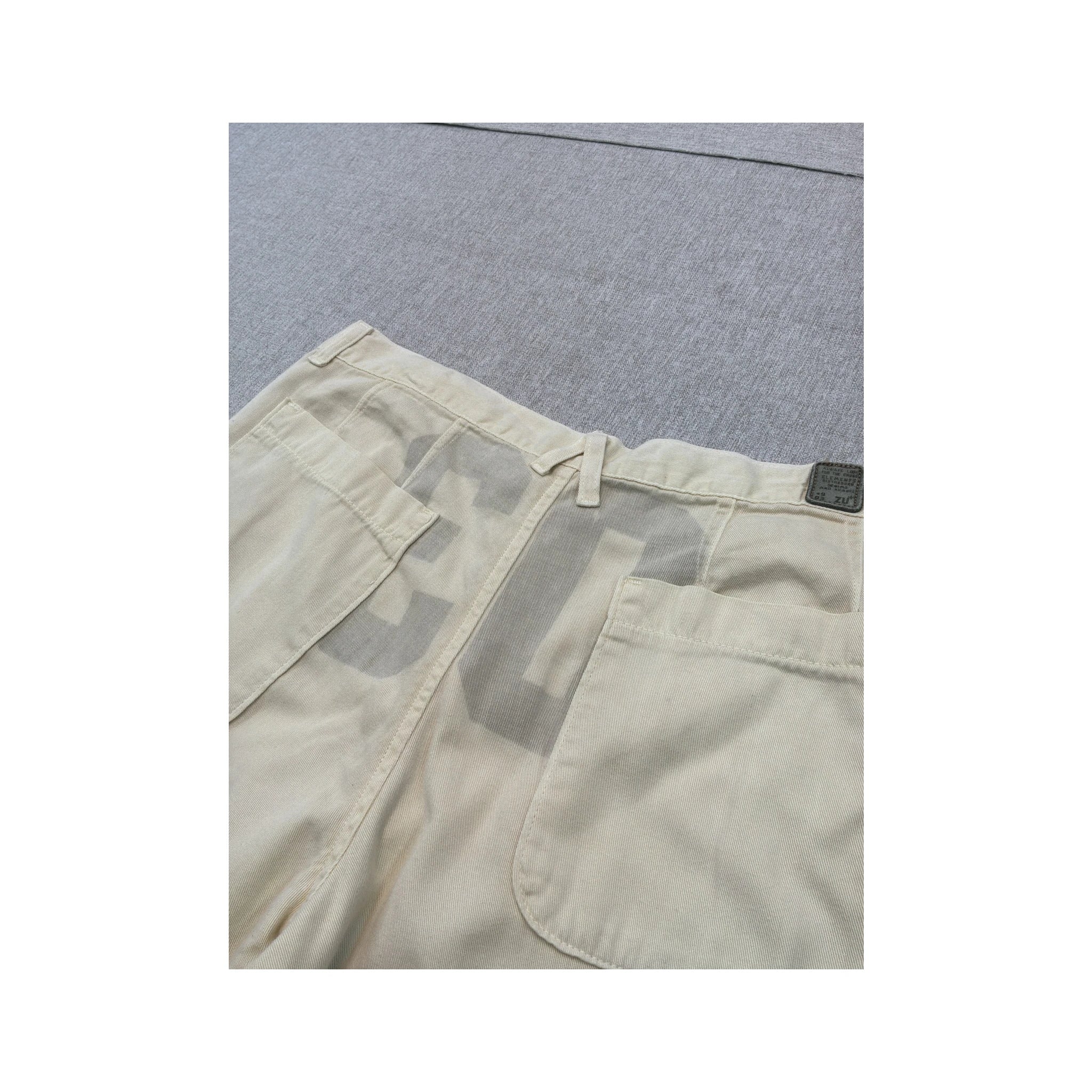 ZU+ELEMENTS Vintage Cotton Twill Side Stripe Pants
