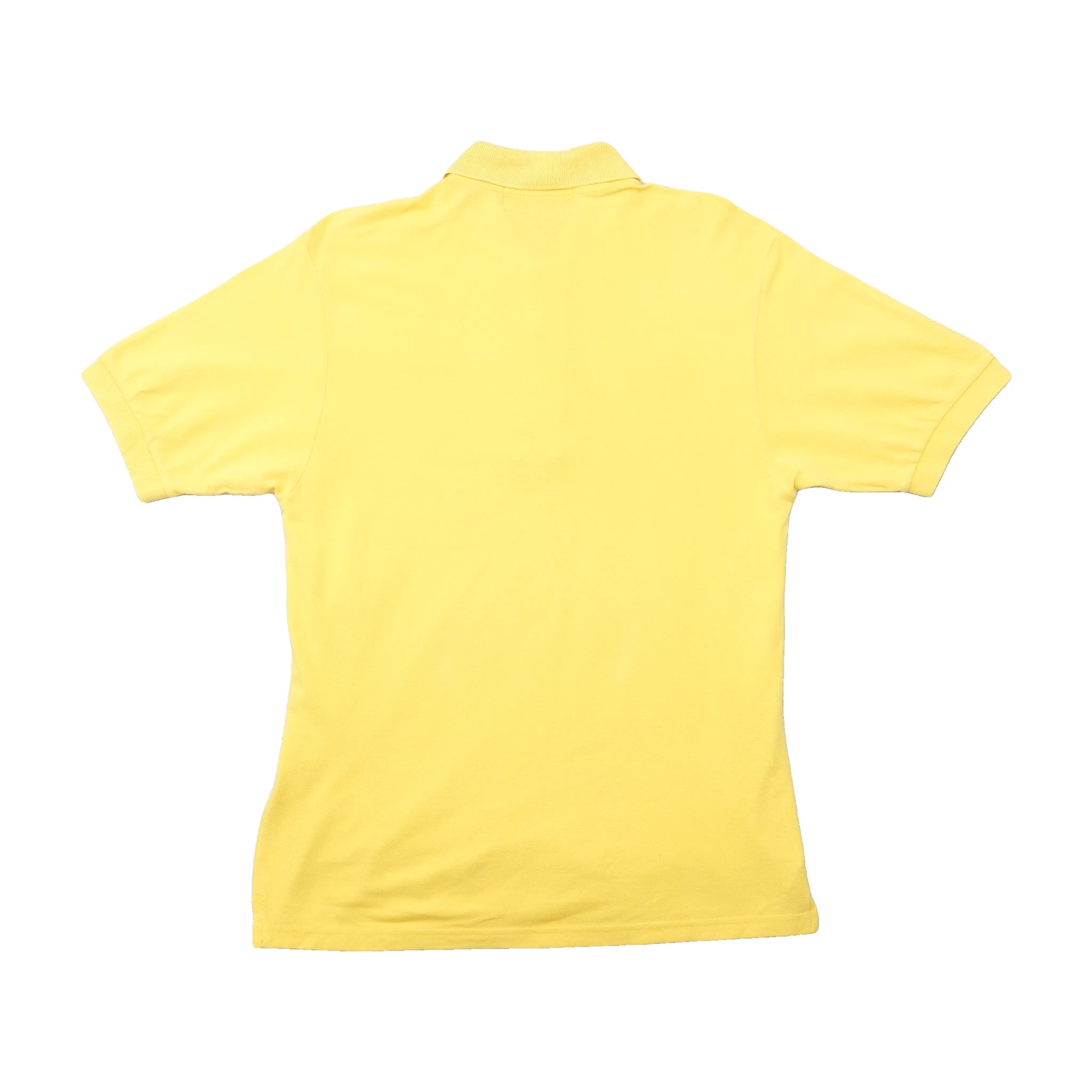Polo Compagnie Américaine amarelo em piqué