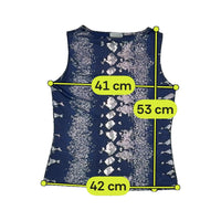 Clockhouse Snakeskin Print Sleeveless Tank Top