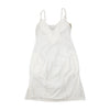 Vestido Midi Francois Girbaud branco Bordado com alças