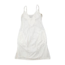 Vestido Midi Francois Girbaud branco Bordado com alças