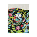 Resolution Tropical Bird Floral Print Button Up Shirt