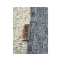 Moschino Jeans Frayed Trim Denim Button Up Shirt