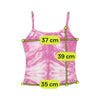 Pink Tie Dye Fitted Tank Top
