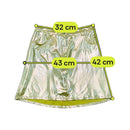 Byblos Italia Metallic Gold Mini Skirt