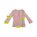 s.Oliver Sheer Pink Ring Print Tie Neck Blouse