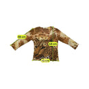 T-shirt Mad People Italia com decote em V Profundo e estampado de Leopardo