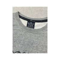 Champion Outline Script Logo Cotton Blend Crewneck Sweater