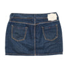 Playlife Dark Wash Denim Mini Skirt