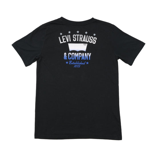 Levi's Black Cotton Levi Strauss & Company Graphic T-shirt
