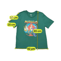 Disney The Little Mermaid Graphic Cotton Blend Shirt
