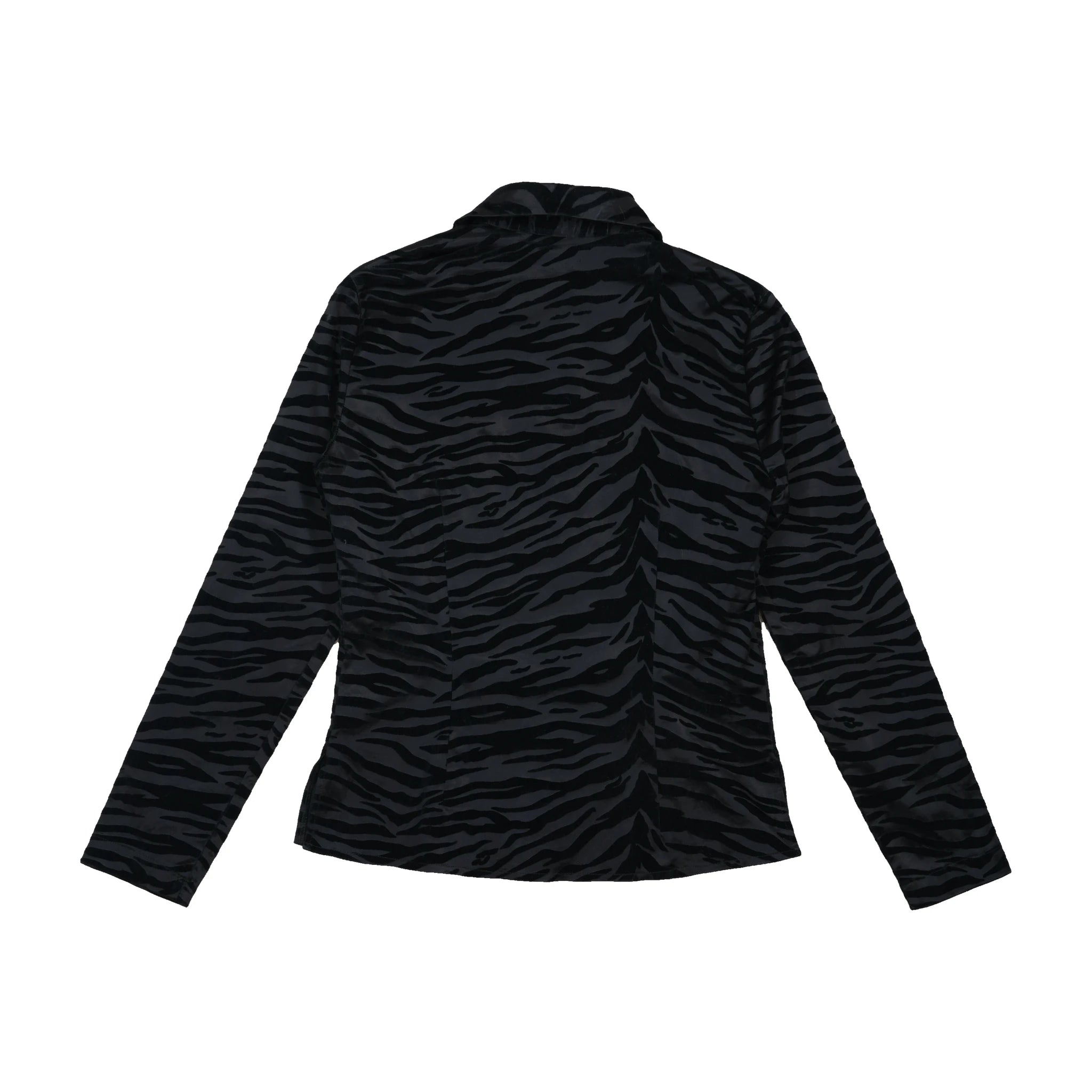 Black Zebra Print Jacket