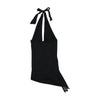 Diva Queen Butterfly Rhinestone Halter Handkerchief Dress