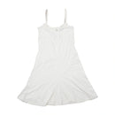 Faddy's Crochet Trim White Cotton Slip Dress