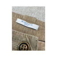 Marella Sport Beige Embroidered Pocket Mini Skirt
