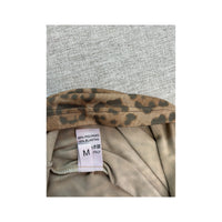 T-shirt Patty Rossi de Manga Comprida com decote Redondo e estampado de Leopardo