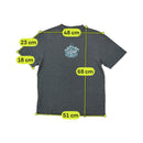 T-shirt em algodão com estampado de Caveira e Espadas