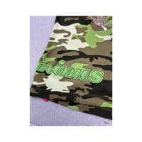 Plus Minus Camouflage Embroidered Sequin Cotton Tank Top