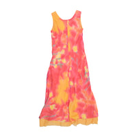 Avelon Floral Print Silk Dress