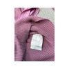 Camisola de malha rosa em Cetim com Cintura de Atar