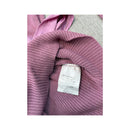 Camisola de malha rosa em Cetim com Cintura de Atar