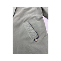 Vintage Olive Green Longline Raglan Utility Jacket
