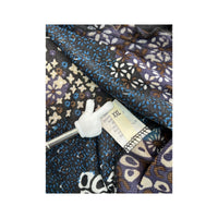 Sheer Patchwork Print Tie Front Cardigan (Repriced)