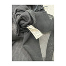 Black Mesh Grungy Collared Blouse