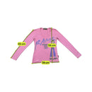 T-shirt RAMS23 de Manga Comprida com decote em V e estampado com Glitter