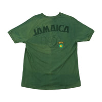 Camisa Raglan Puma vintage Jamaica Número 10 em algodão