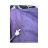 Vintage Abstract Print Purple Windbreaker Jacket