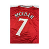 Umbro Manchester United 1999 UEFA Champions League Winners Beckham 7 Soccer Jersey